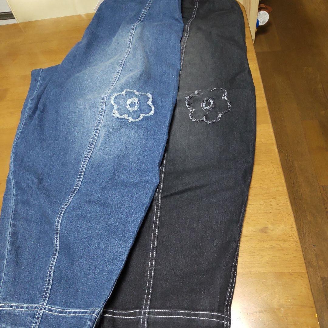パーソンズ　フラワーパッチ　キャットパンツ　3L　2着セット　新品　QVC