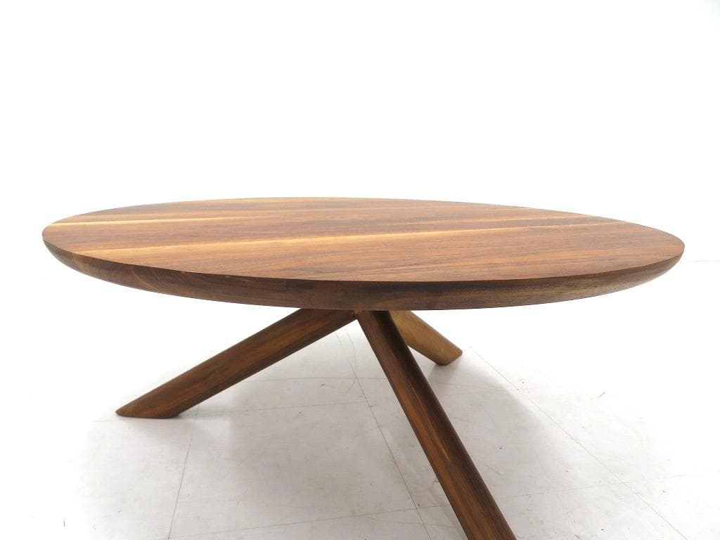 展示品　エスティック　ウォールナット　無垢材　コーヒーテーブル　サイドテーブル