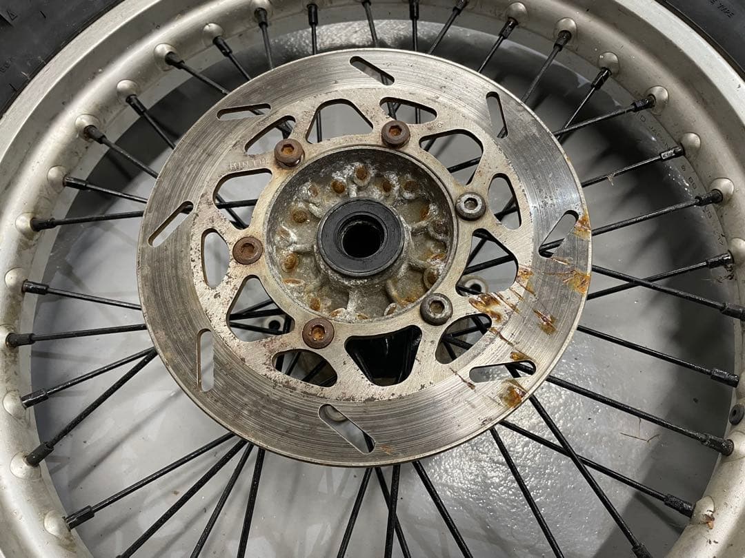 klx250 dトラッカー　ホイール　オフロードタイヤ