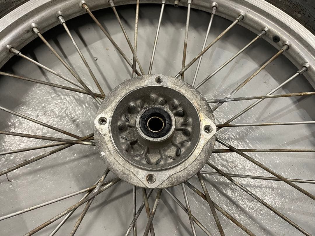 klx250 dトラッカー　ホイール　オフロードタイヤ