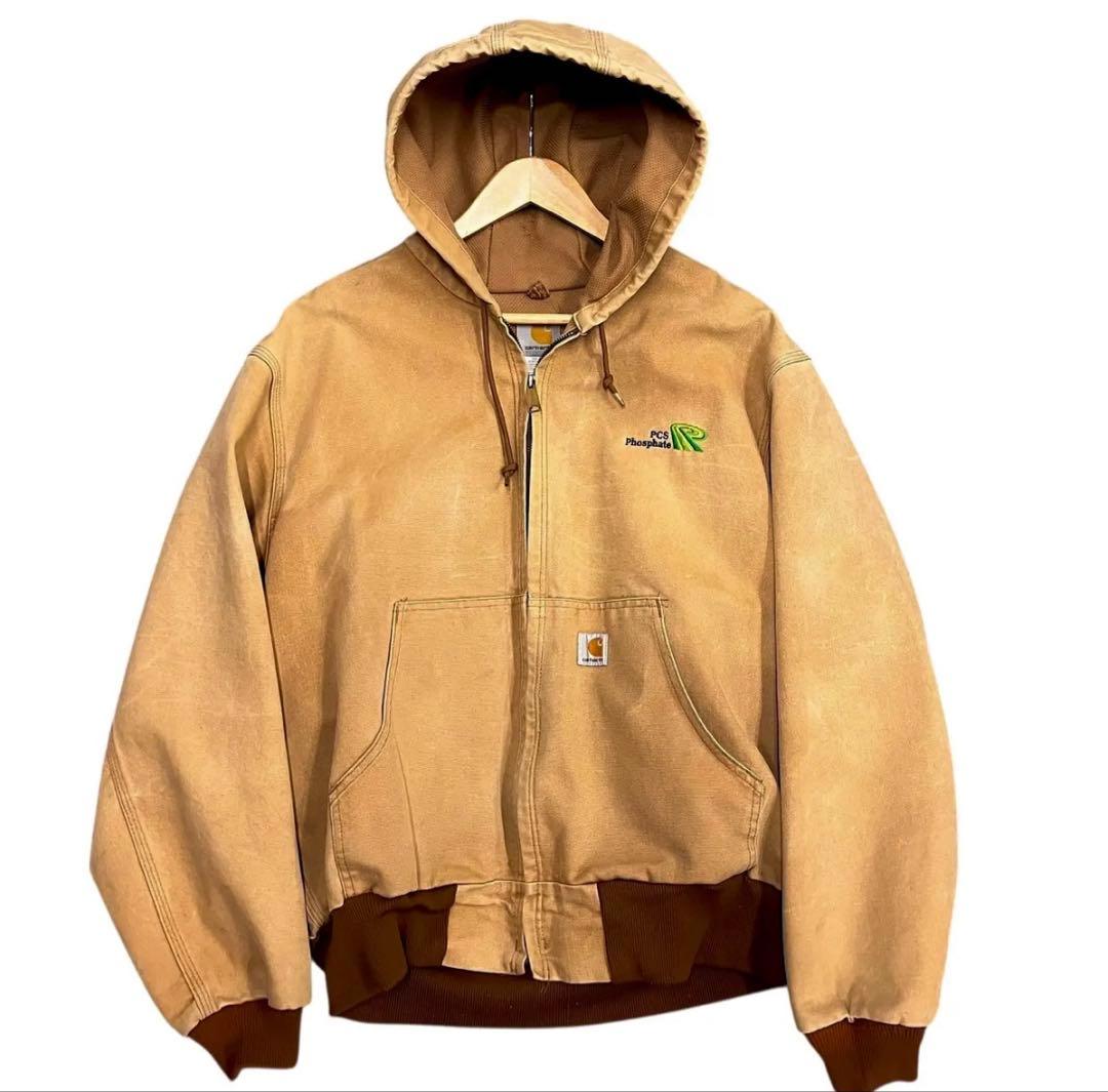 美品 Carhartt/アメリカ製/J131/ダック/アクティブジャケット