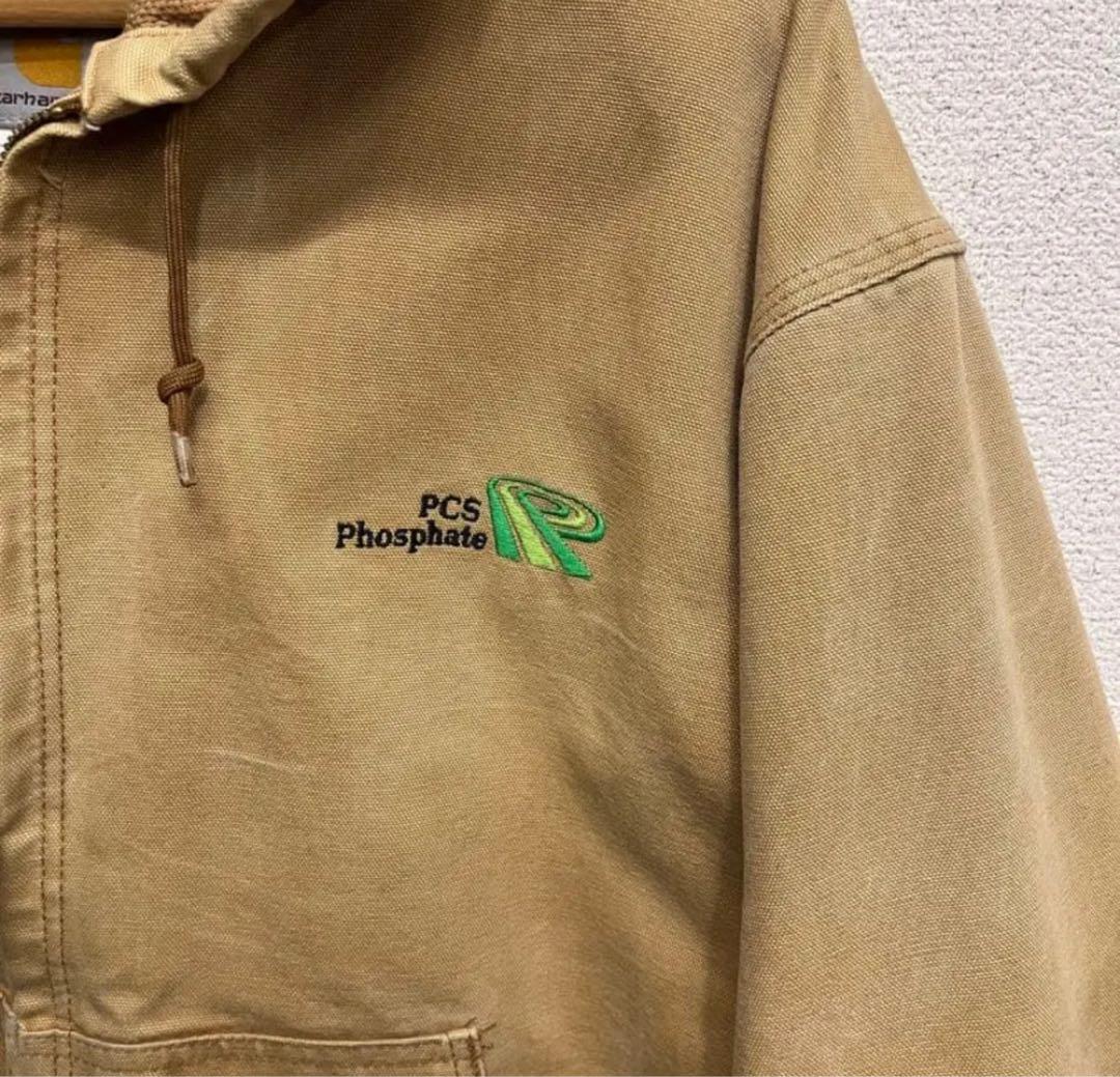 美品 Carhartt/アメリカ製/J131/ダック/アクティブジャケット