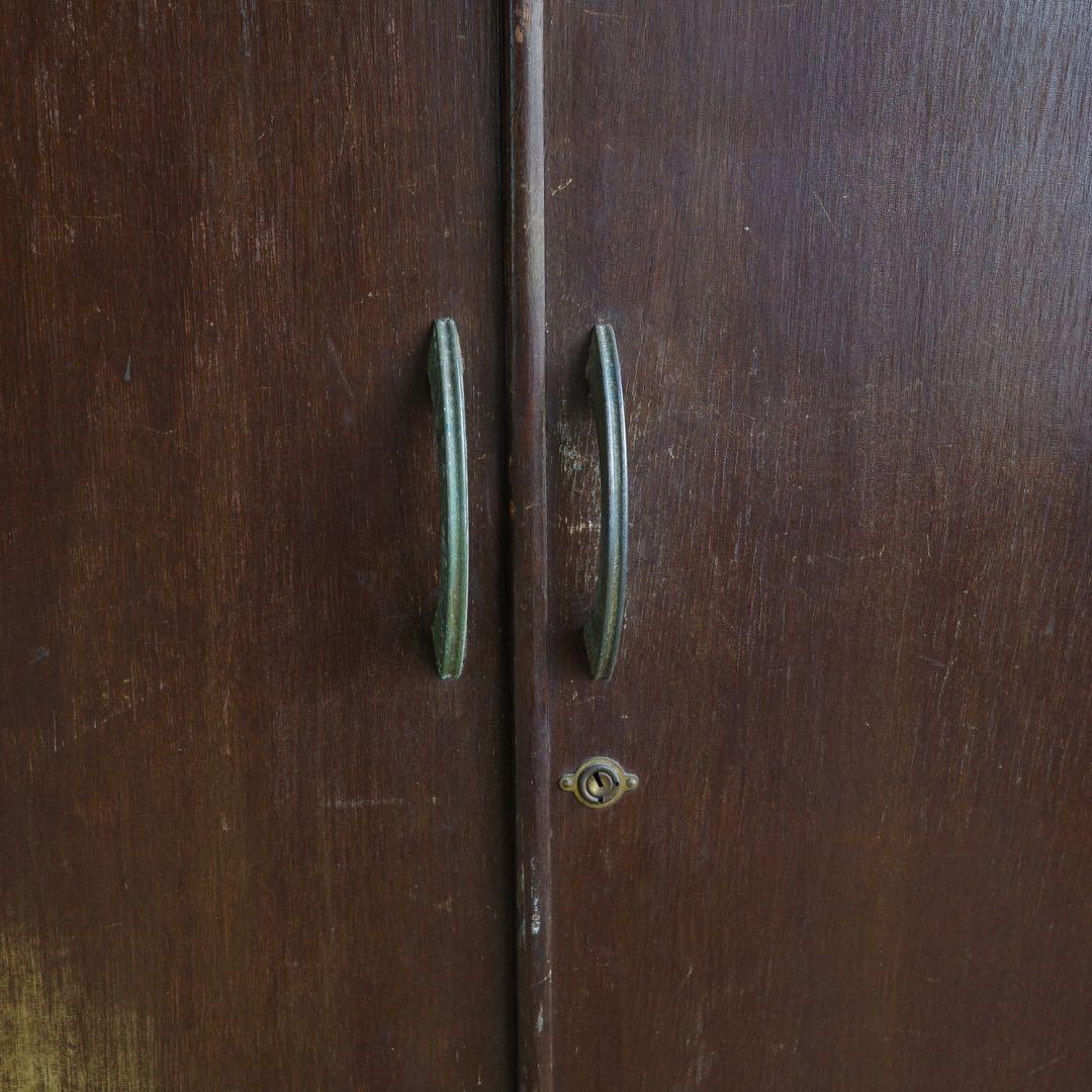 MM！横長の大きな飾り棚　古家具