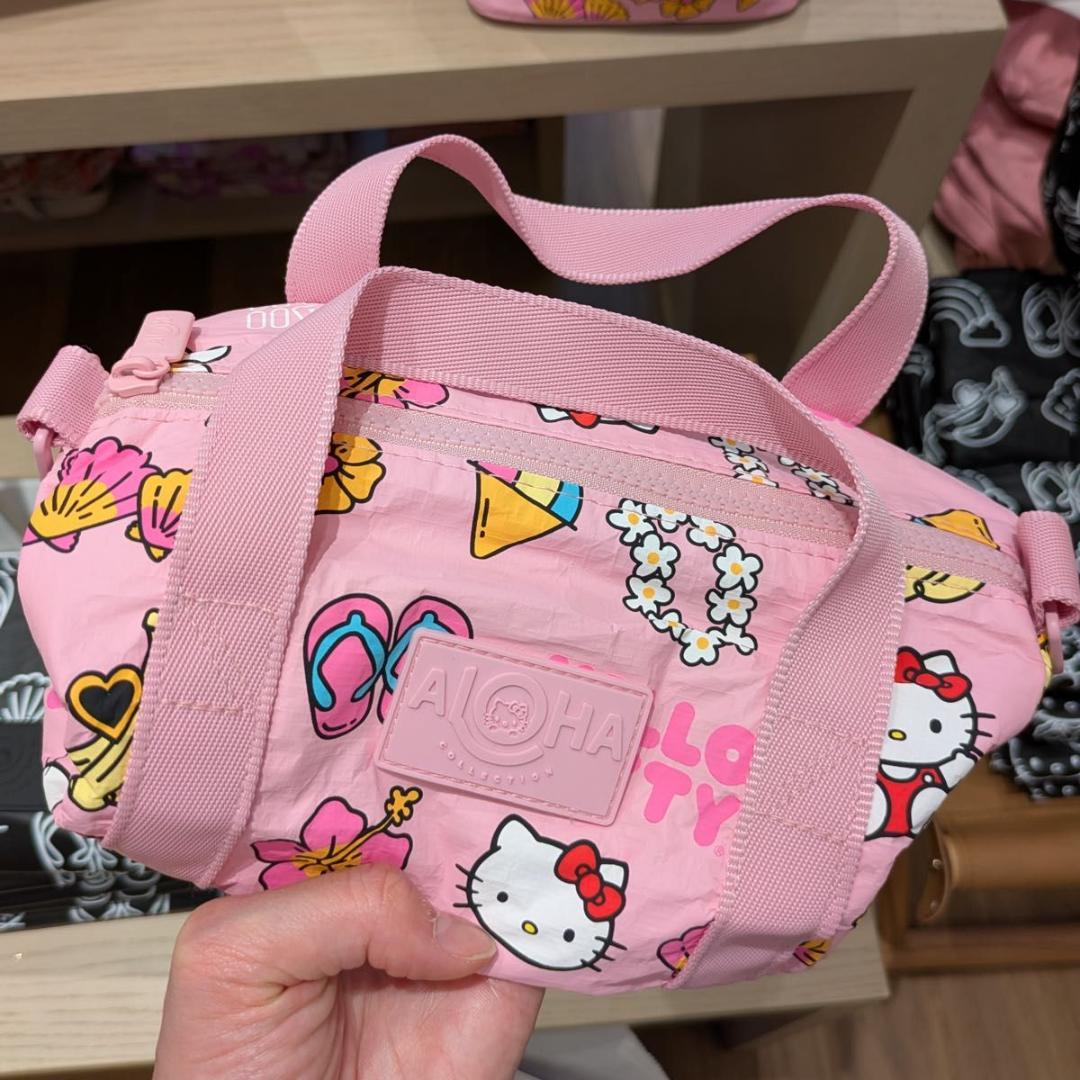 M*♥様 アロハコレクション ハローキティ ミニダッフル ピンク