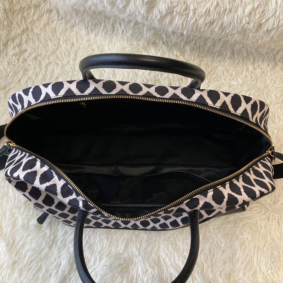 美品　VERABRADLEY トラベルバック　2WAYボストンバック　本革トリム