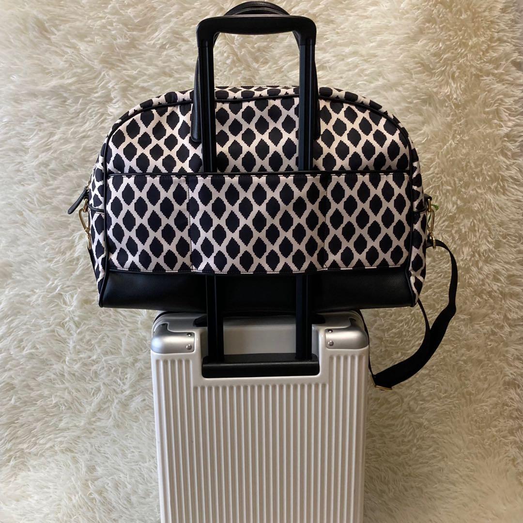 美品　VERABRADLEY トラベルバック　2WAYボストンバック　本革トリム