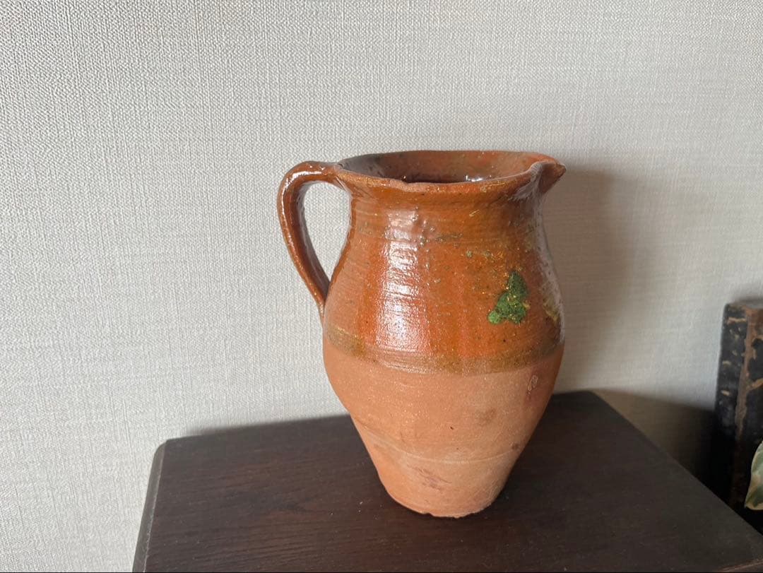 オランダ アンティーク ジャグ 焼き物 骨董 陶器 水差し ビンテージ フランス