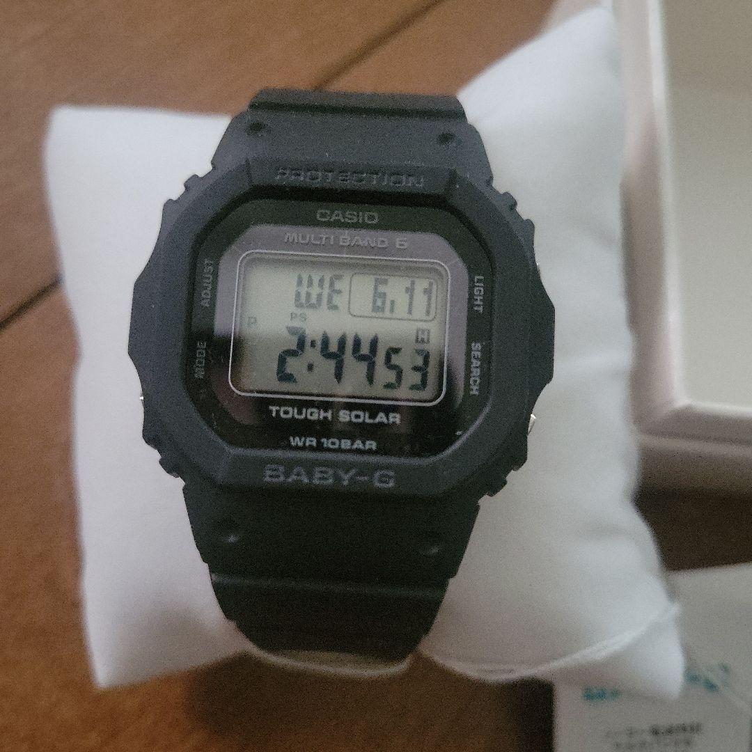 新品 BABY-G G-SHOCK ブラック デジタル腕時計