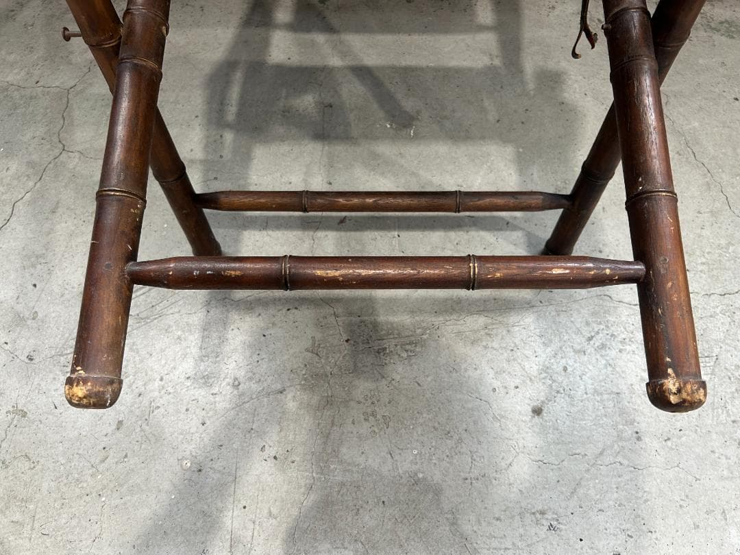 Vintage Folding Chair / フォールディングチェア｜レザー