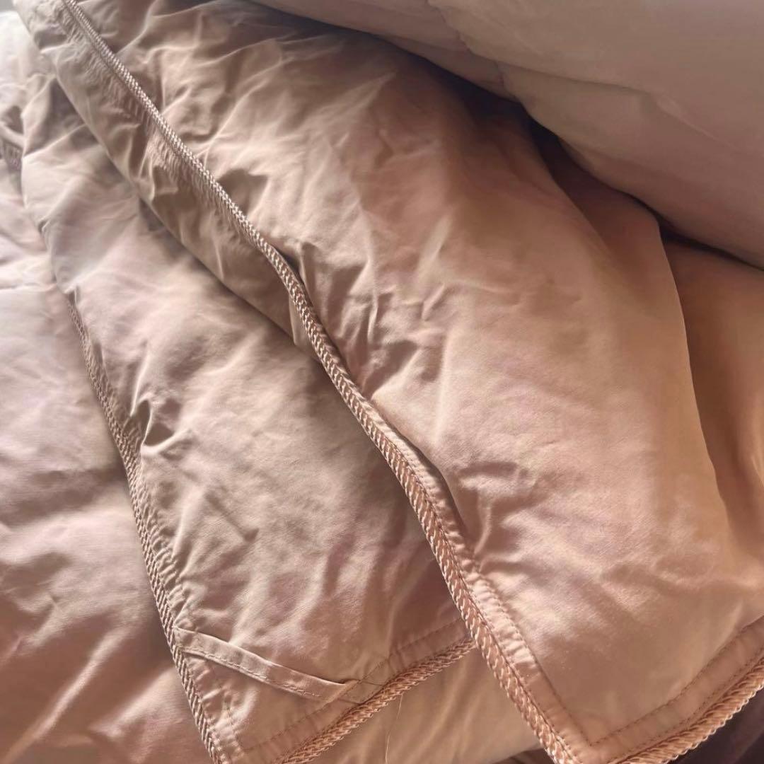 ★美品★羽毛 掛け布団 ダブルサイズ グース掛け布団