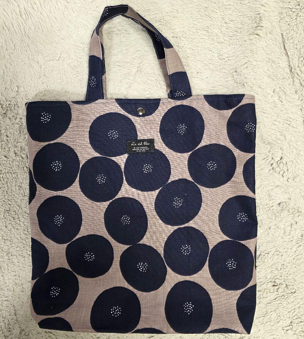 専用 あんぱん柄トートバッグと大きめポーチ