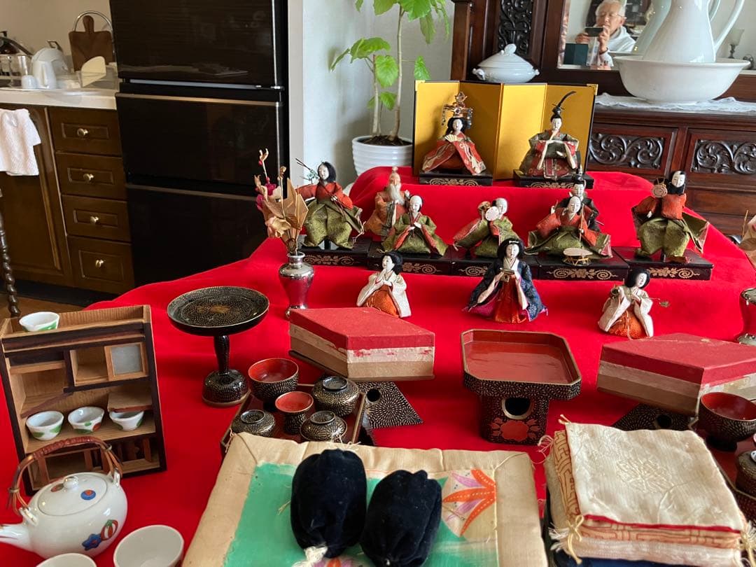 松時代物お雛様