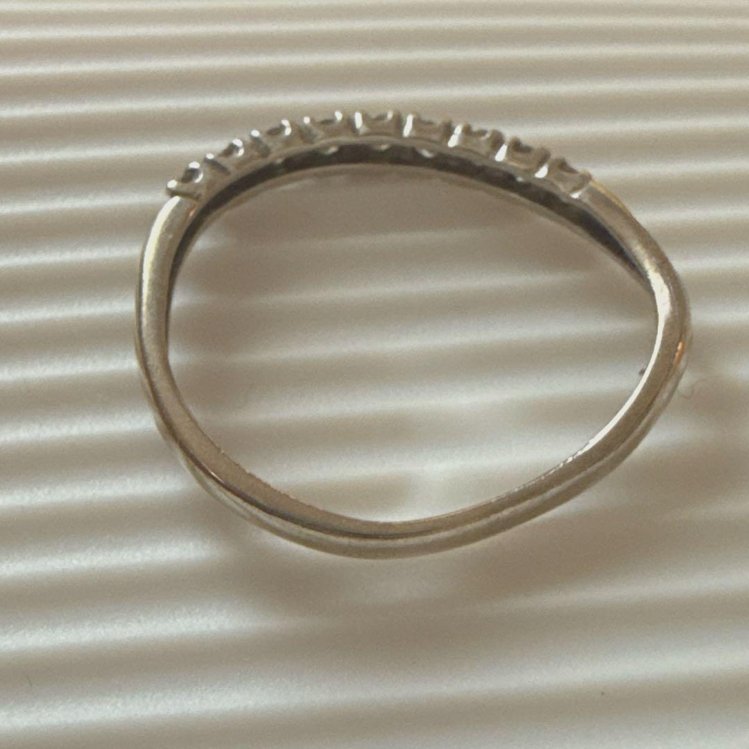 K10 10金 指輪 ダイヤリング 0.20 15号