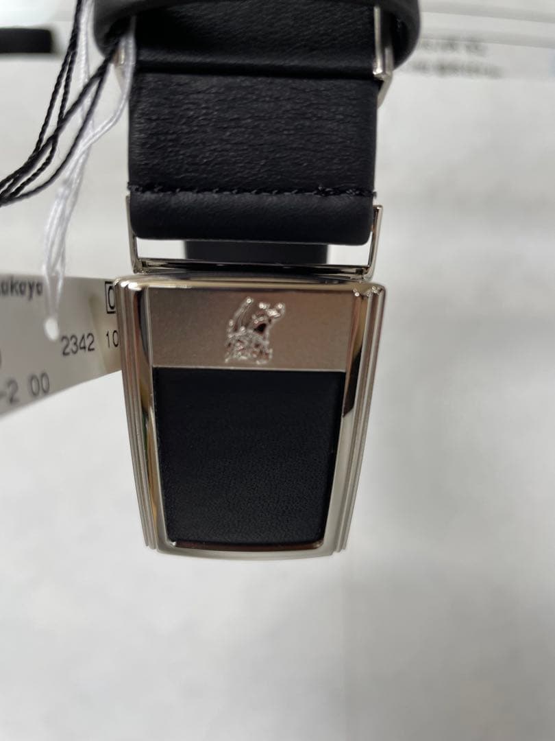 【美品】 Burberry レザーベルト 牛皮