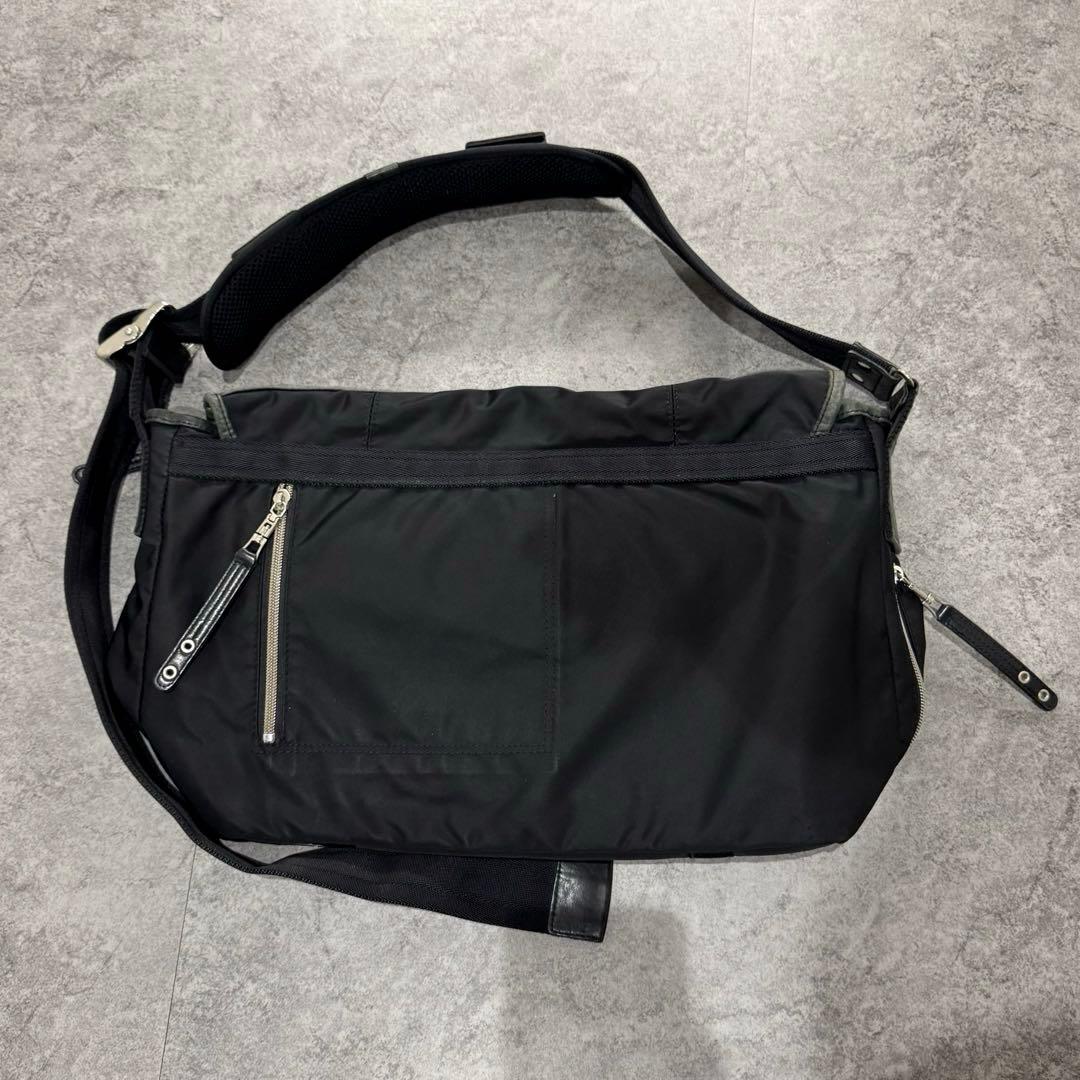 00s master piece messenger bag Y2K 馬革