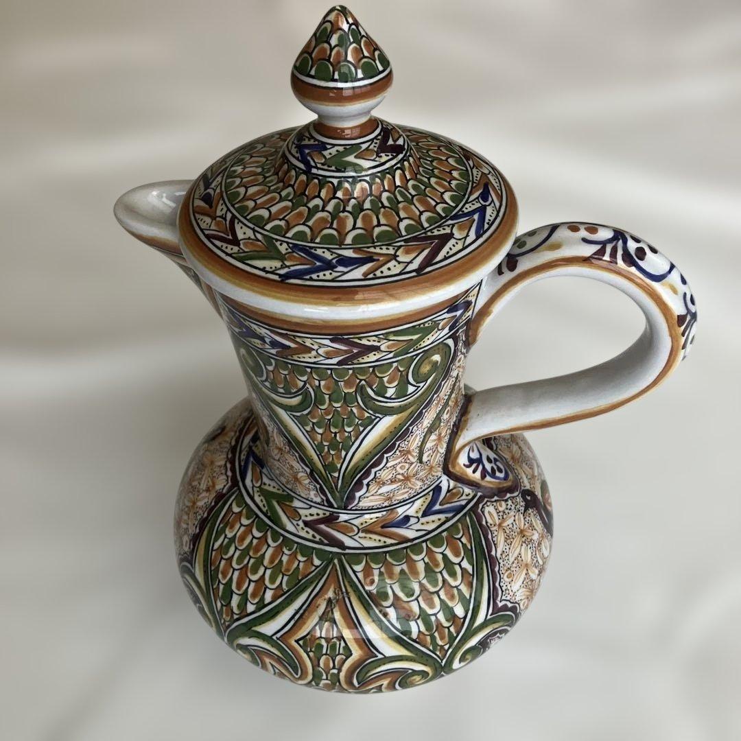 ポルトガルにて購入　水差し　ピッチャー　陶器