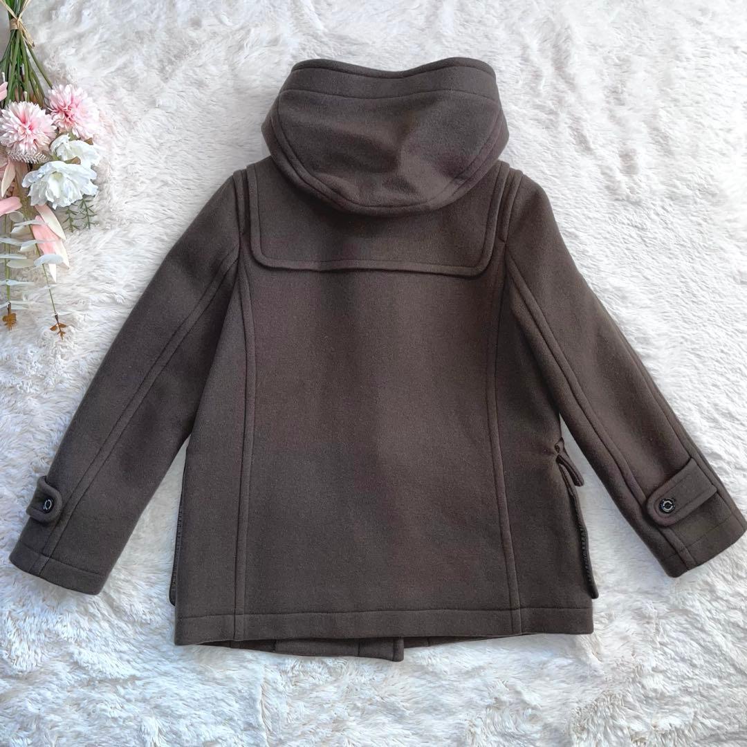 美品✨マッキントッシュフィロソフィー　ショート　ダッフルコート　36 ブラウン系