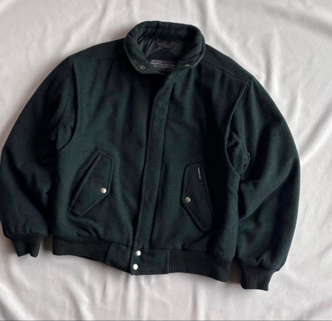 ジャケット・アウター 90s MEMBERS ONLY melton wool short JKT