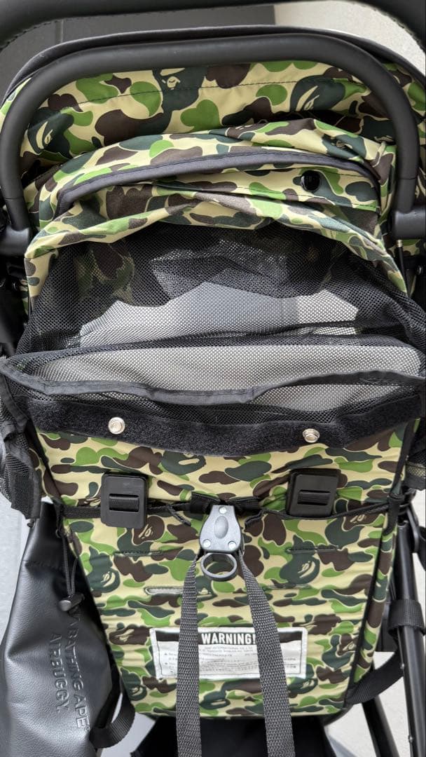 A BATHING APE × AIRBUGGYコラボ　迷彩 ベビーカー