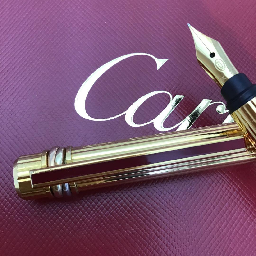 ❣️カルティエCartier❣️ K18ペン　カートリッジ式　万年筆