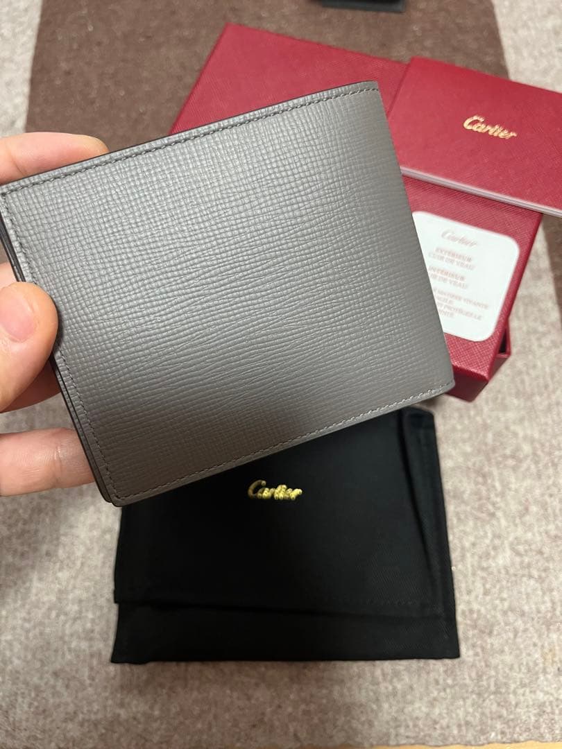【 新品 未使用 】カルティエ ロザンジュ 二つ折り財布