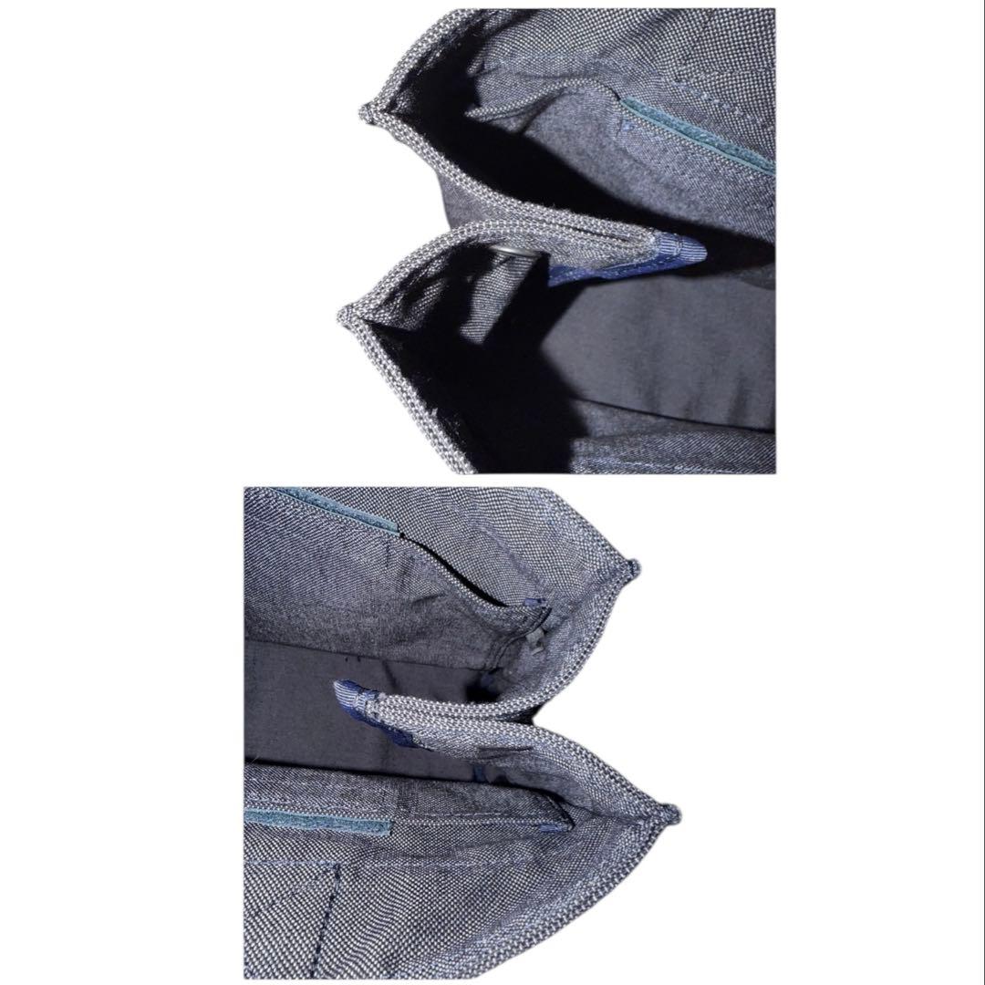 未使用級✨ポーター スモーキー M トートバッグ　ショルダー 肩がけ可 ネイビー