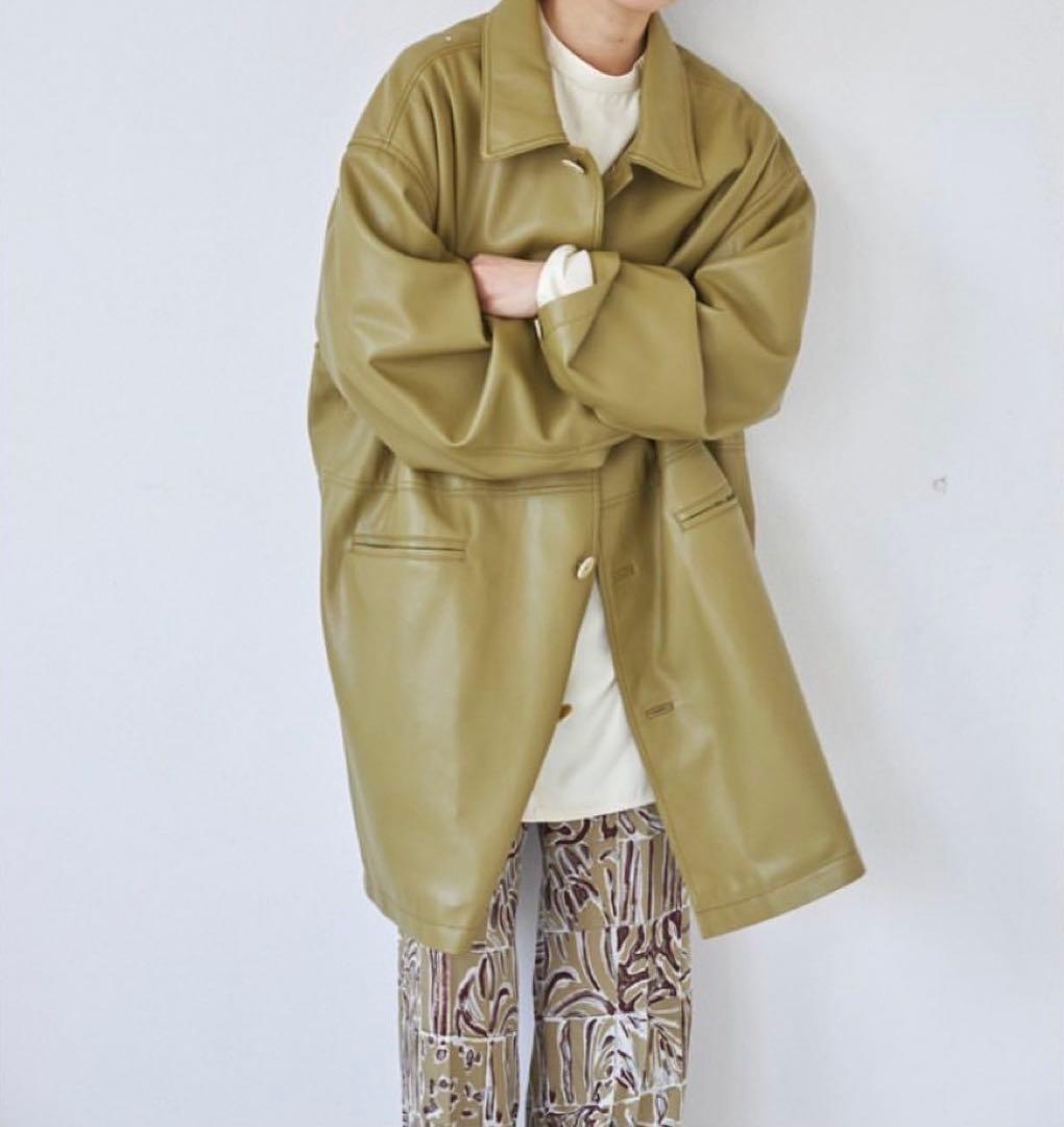 【TODAYFUL】Ecoleather Over Jacket