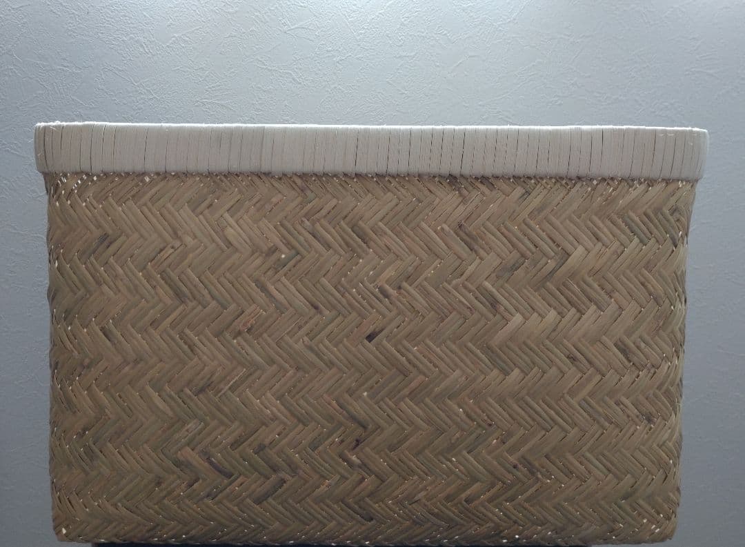 新品未使用☆岩手鳥越竹細工☆篠竹☆すず竹☆収納かご☆市場かご