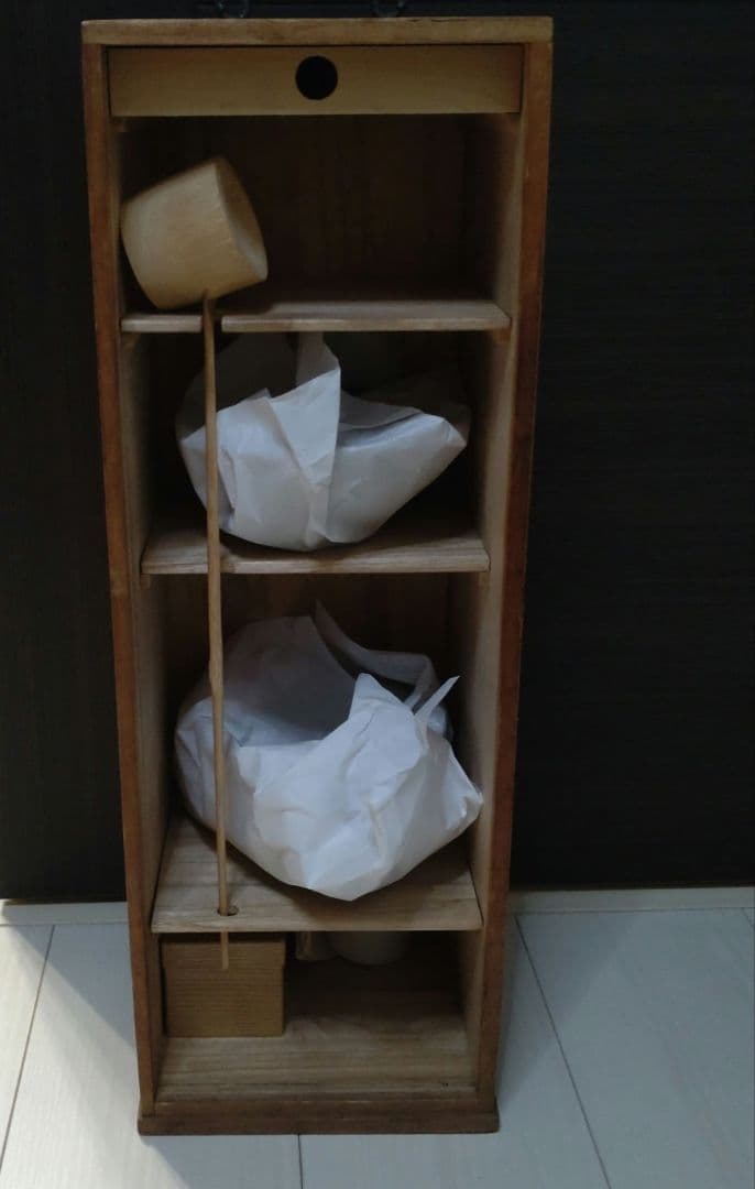 茶道具セット　桐短冊箱