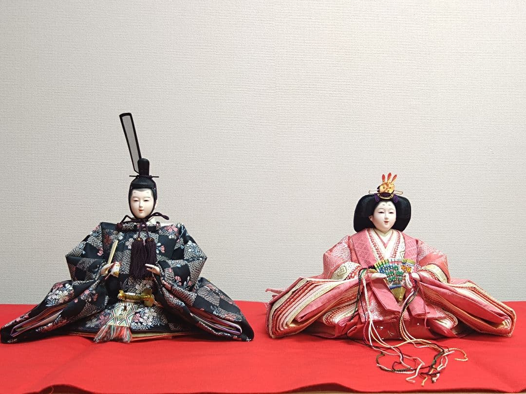 ひな祭り　雛人形　親王揃い　※人形のみです