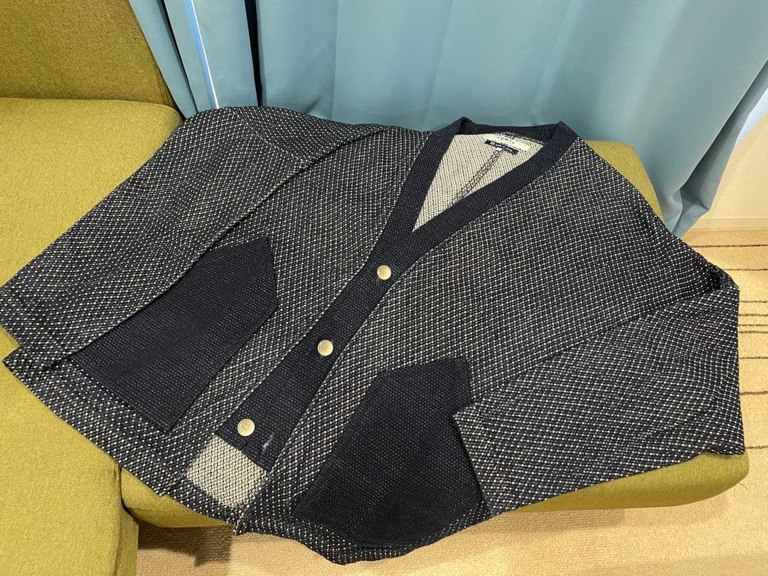 FDMTL 刺し子　カーディガン