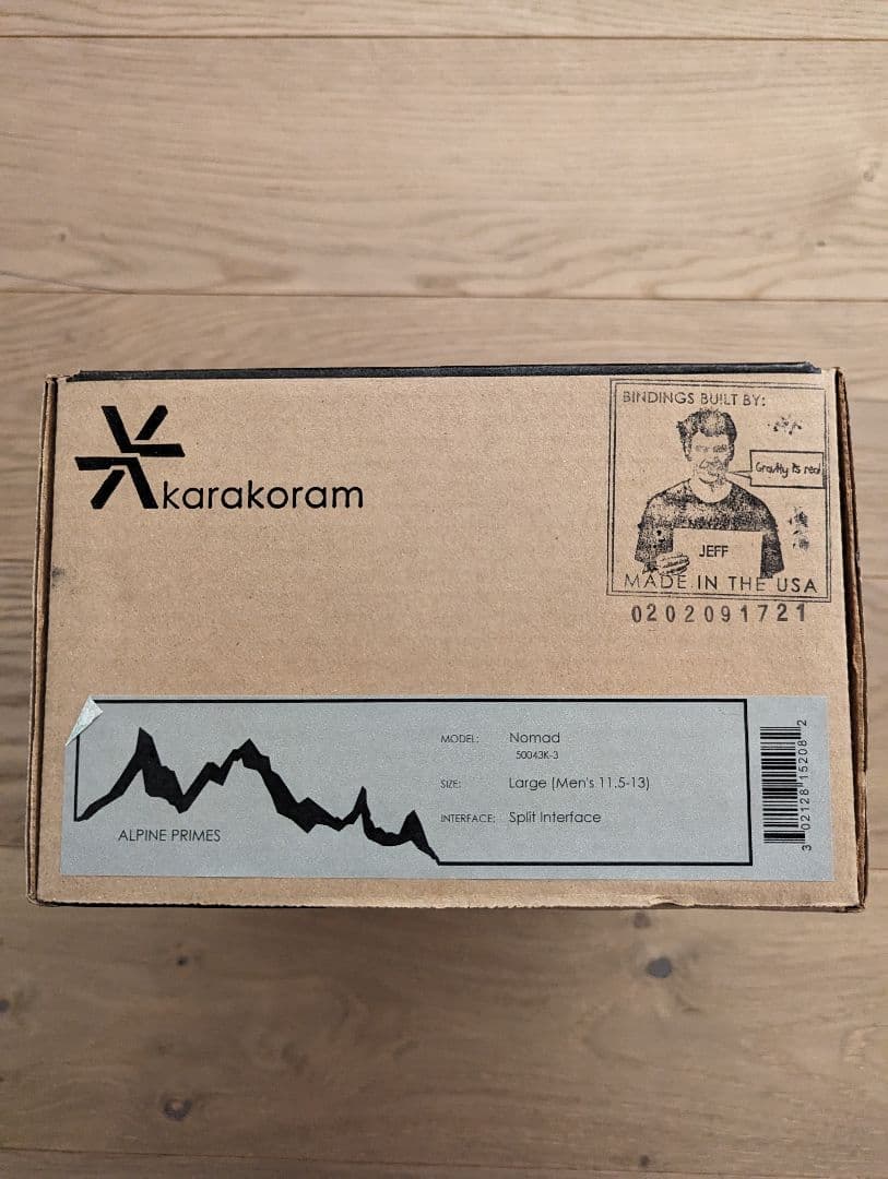 太*治様 karakoram NOMAD L カラコラム ノマド ビンディング
