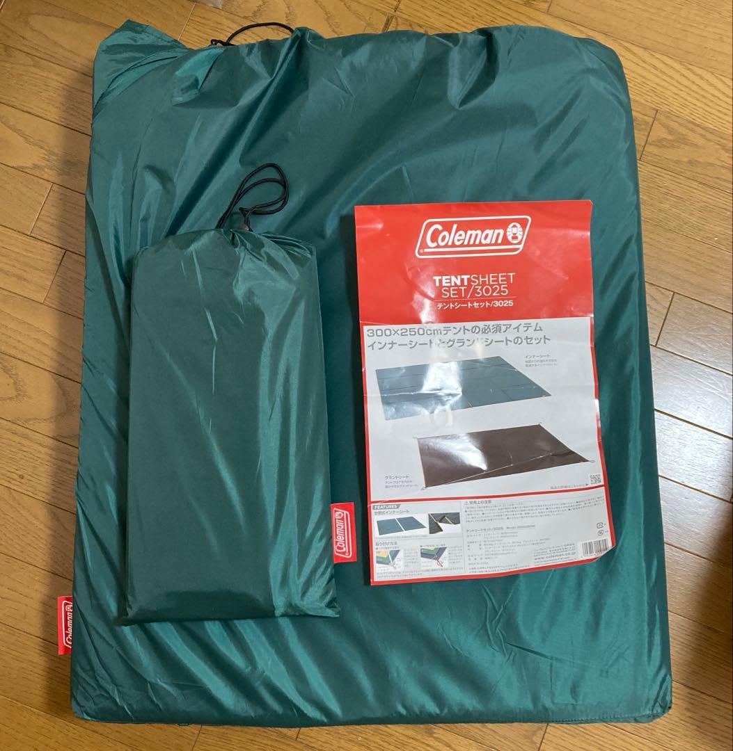お値引き中！未使用新品 Coleman コールマン テントシートセット／3025