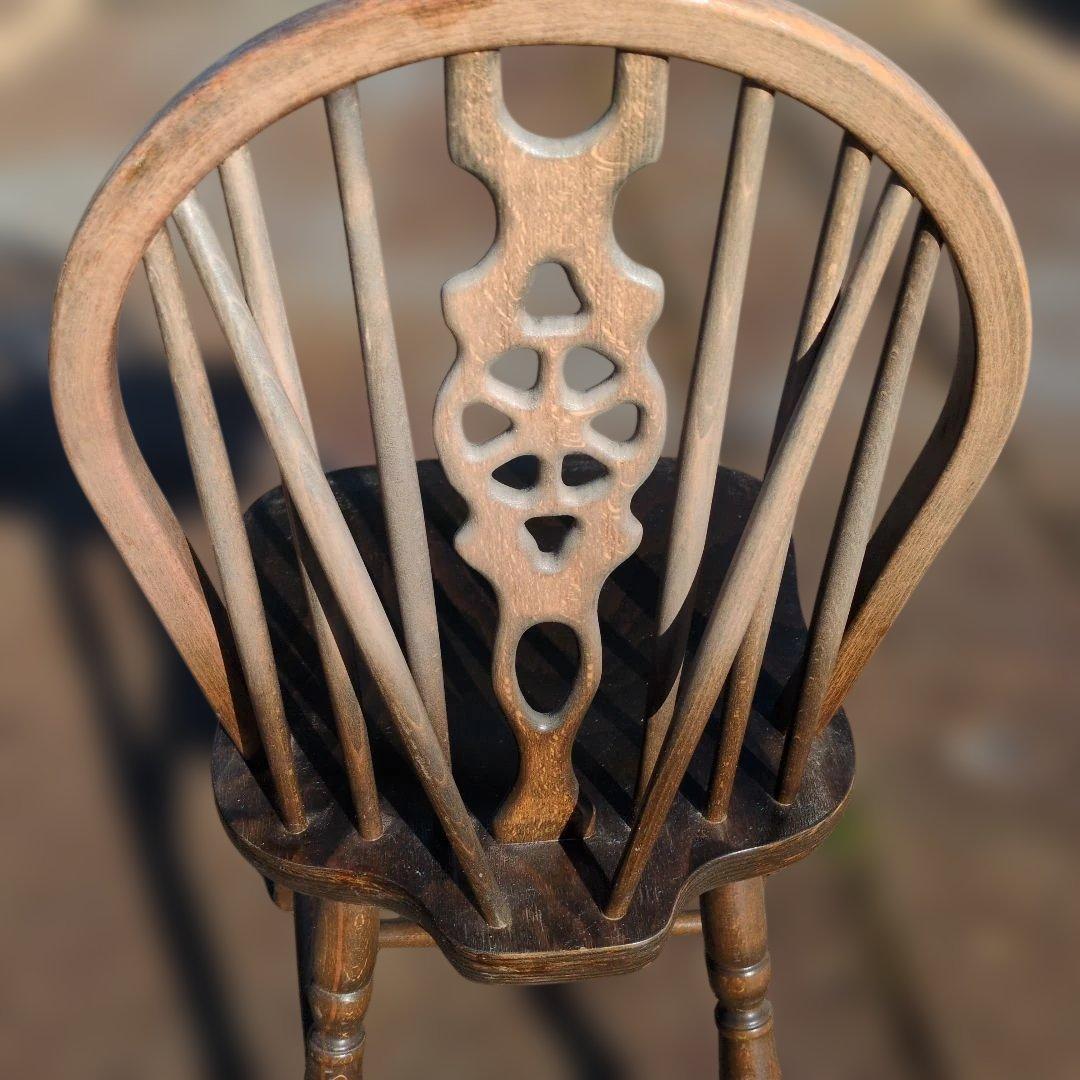 ブレースバックチェア① ウィンザー ダイニング ヴィンテージ レトロ