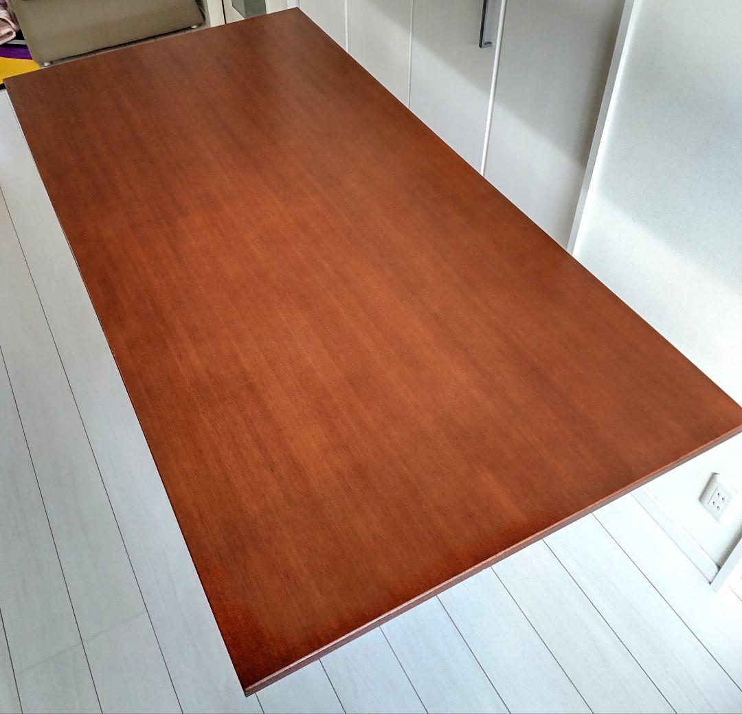 天然木　マホガニー　ACTUS　ダイニングテーブル　ダークブラウン　 アクタス