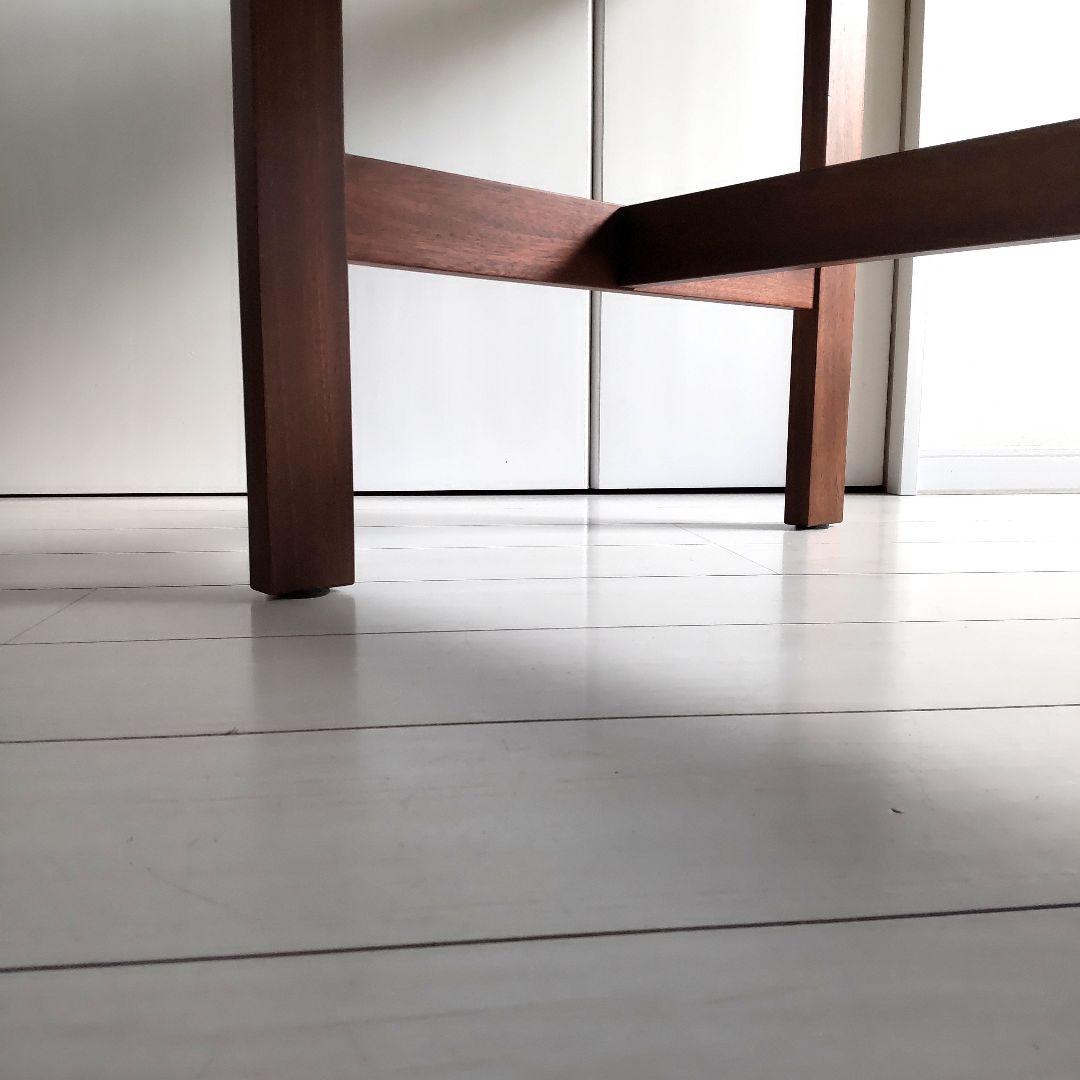 天然木　マホガニー　ACTUS　ダイニングテーブル　ダークブラウン　 アクタス