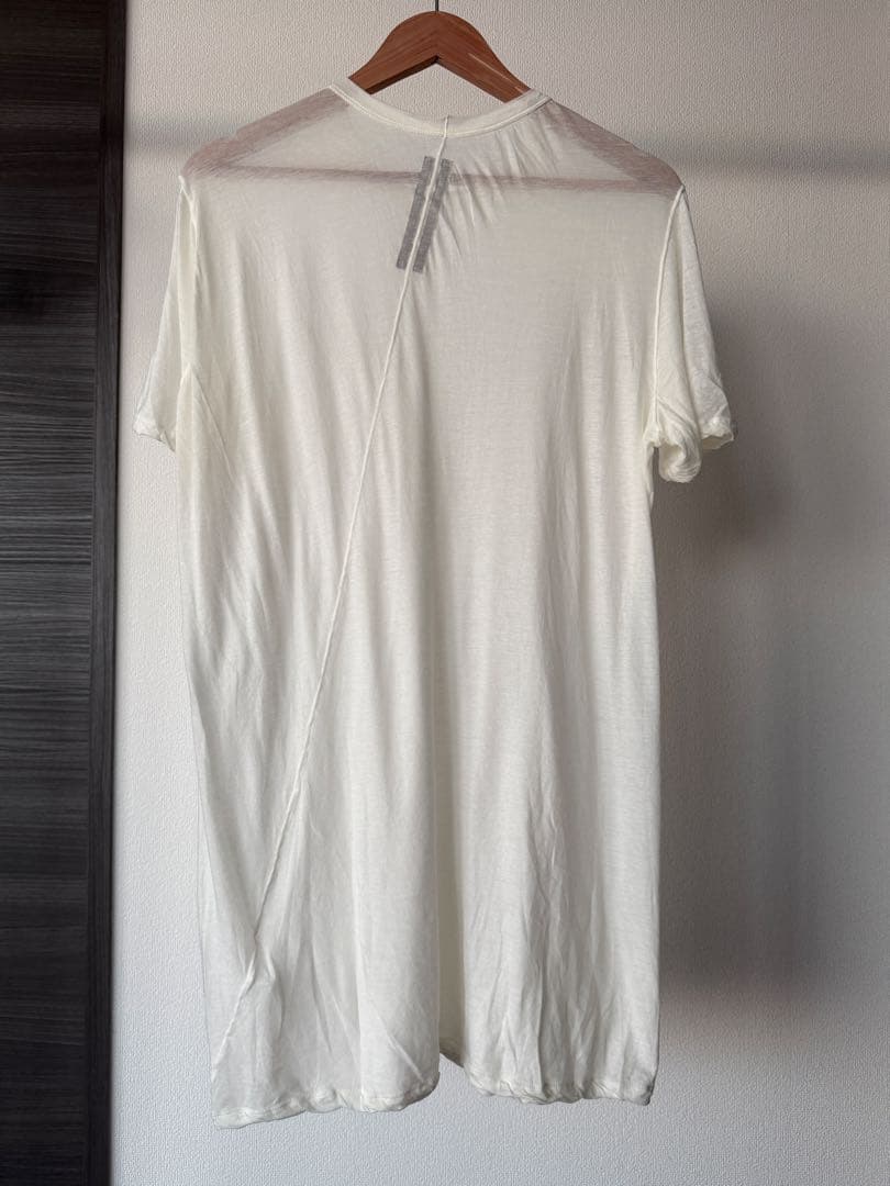 Rick Owens シアーTシャツ 半袖 MILK ホワイト イタリア製 S