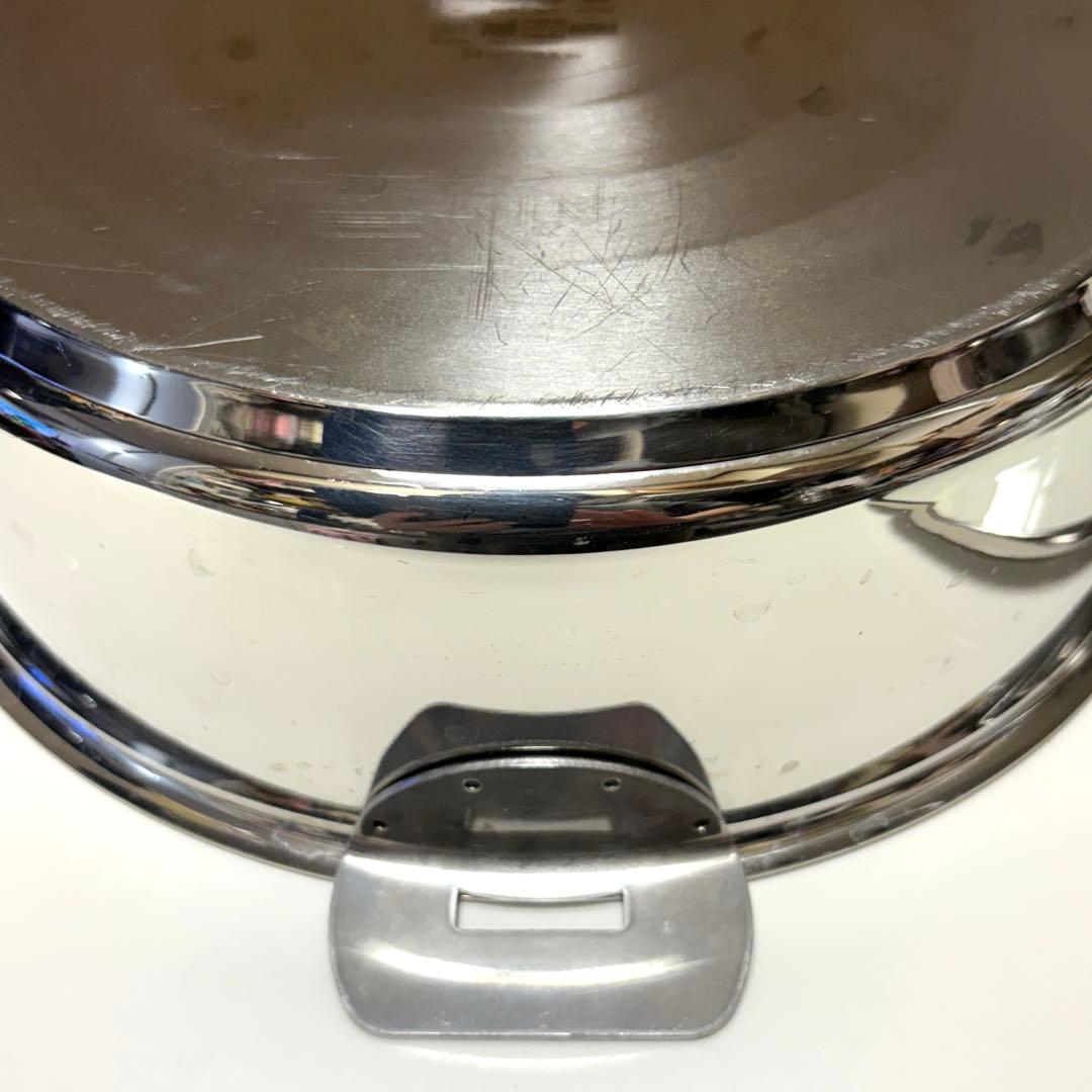 CRISTEL 浅鍋 チェリーテラス 24cm 未使用の蓋付き