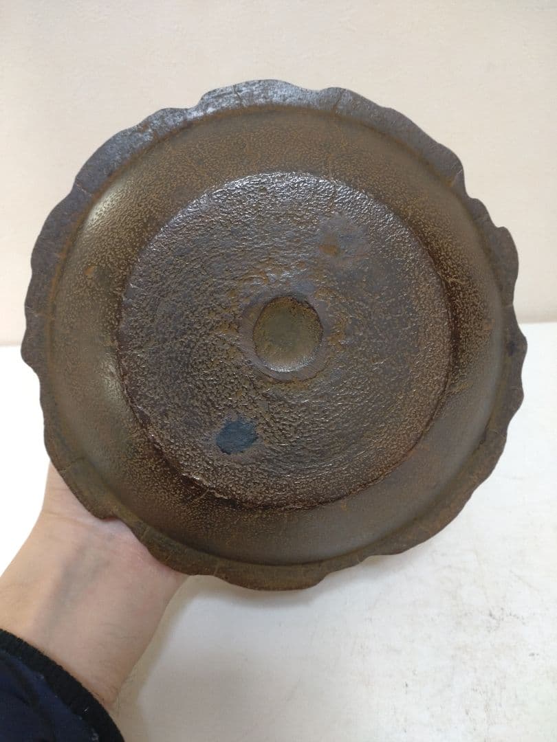 鉄瓶 龍盛堂 桜紋鉄瓶 栞 茶道具 煎茶道具