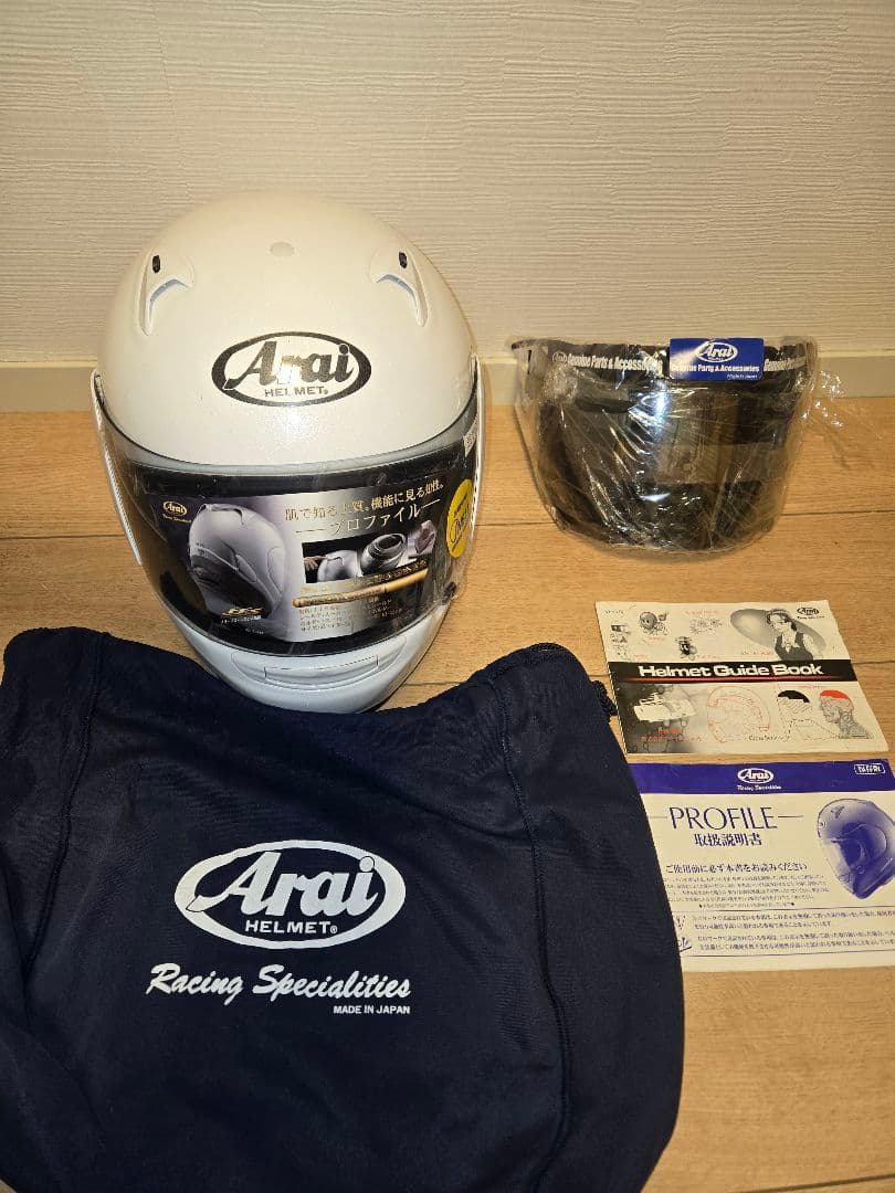 未使用品 ARAI フルフェイス プロファイル 59-60cm
