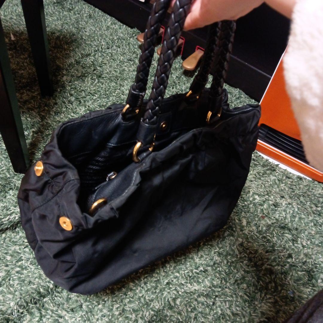 プラダ トートバッグ PRADA 2way ショルダーバッグ BN1970 黒