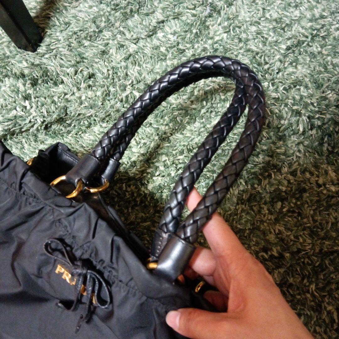 プラダ トートバッグ PRADA 2way ショルダーバッグ BN1970 黒