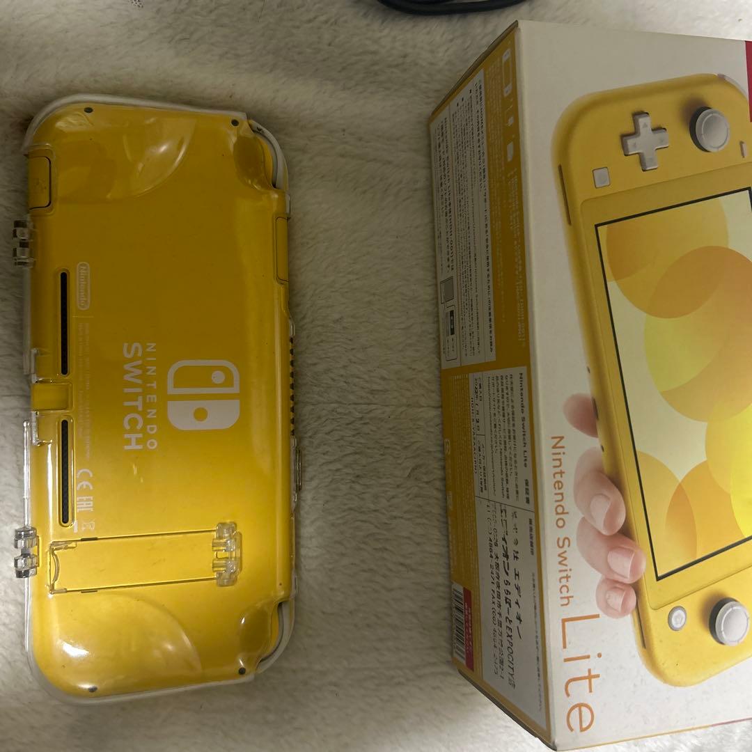 Nintendo Switch Lite yellow モンハンライズ付き