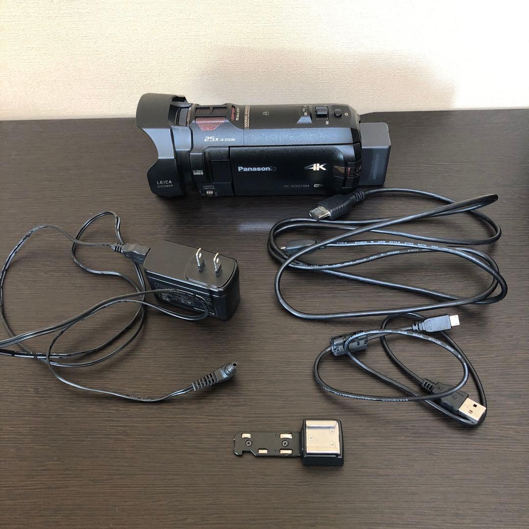 【美品/動作品】Panasonic デジタル4Kビデオカメラ HC-WX970M