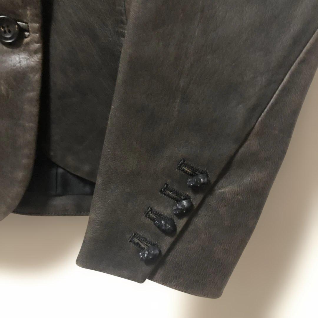 ifsixwasnineレザージャケット　ブラウンsize0