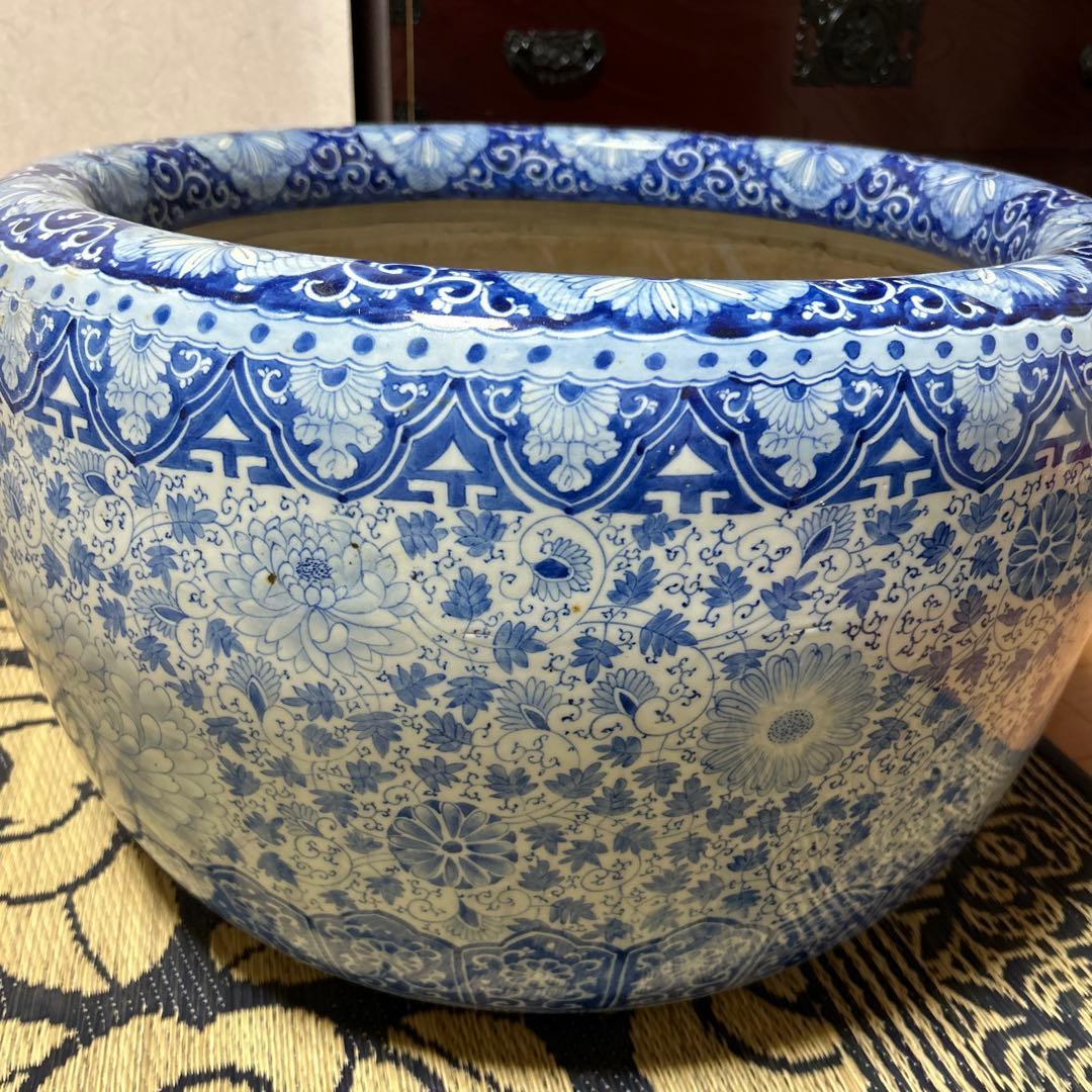 大型火鉢　火鉢　昭和レトロ　インテリア