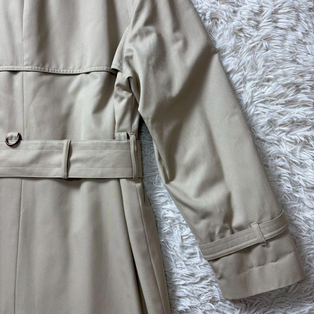 超希少　美品　アクアスキュータム　トレンチコート　Aqua5　ベージュ　英国製