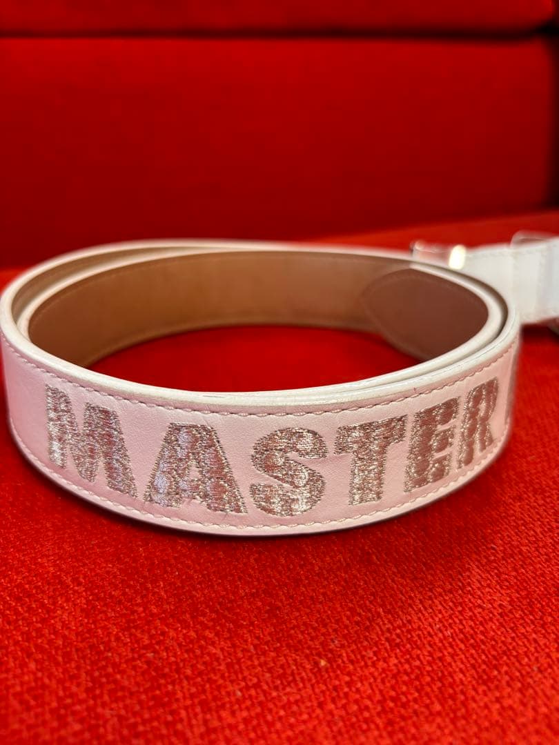 MASTER BUNNY EDITION ロゴ入りベルト