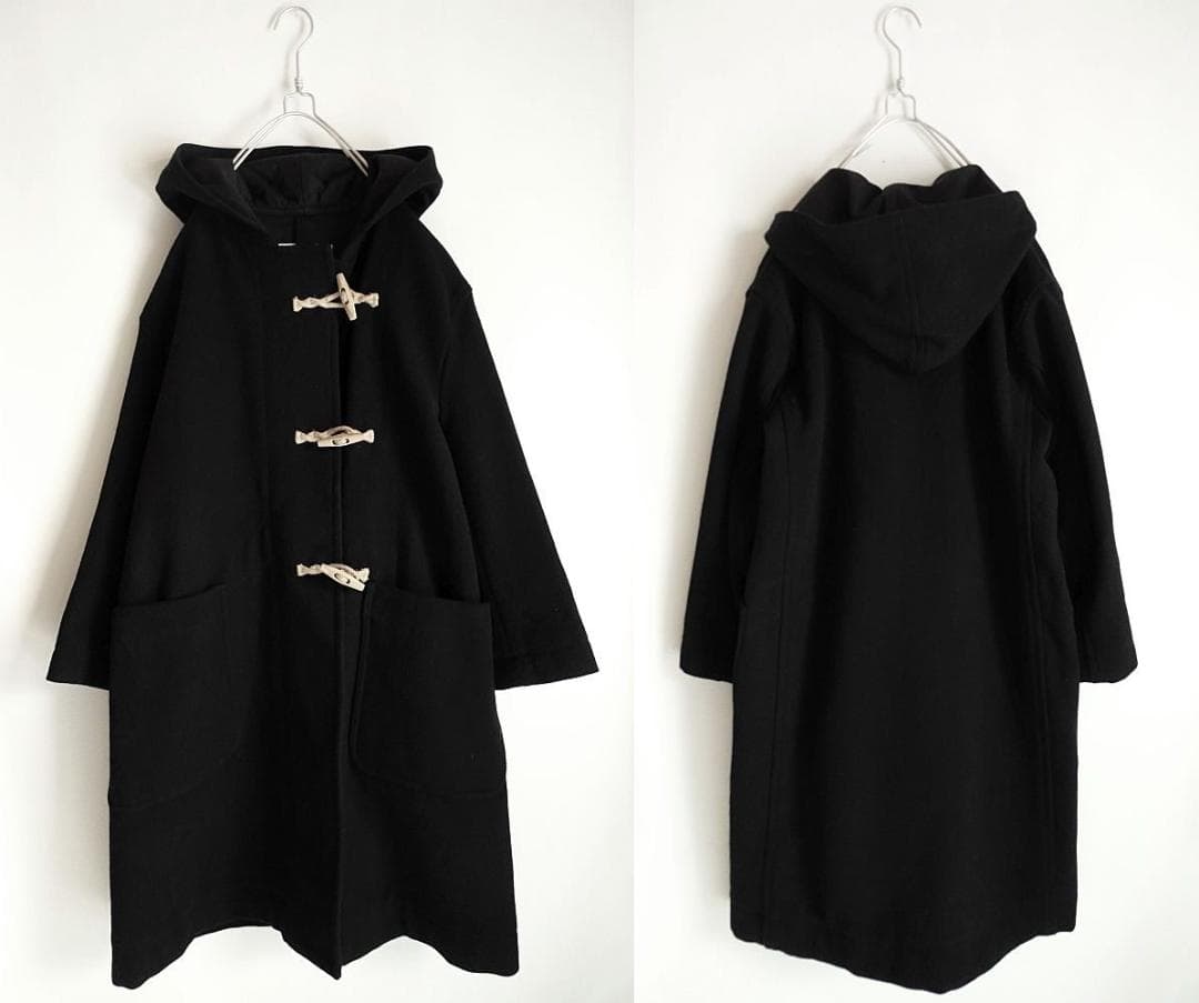 2022 MHL.マーガレットハウエル☆コットンウールDRILLダッフルコート1