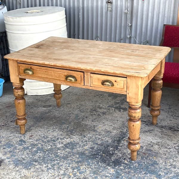 イギリスアンティーク　ダイニングテーブル　ワークテーブル　作業台